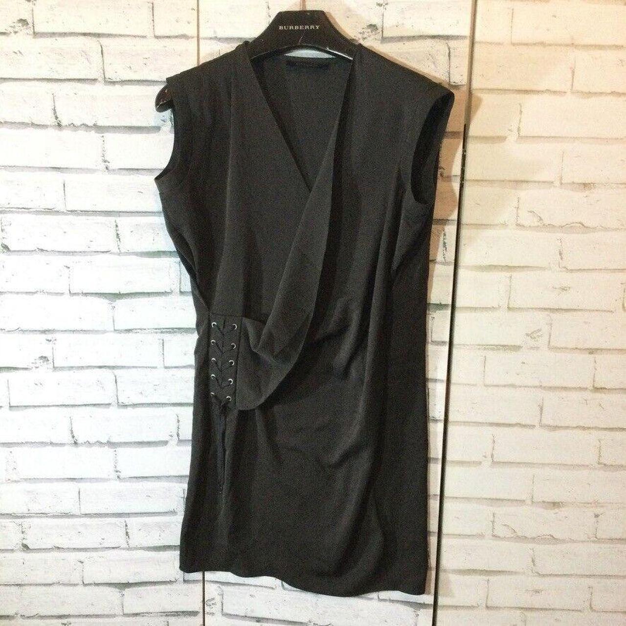 All Saints Aures Black Dress UK 12 This Depop