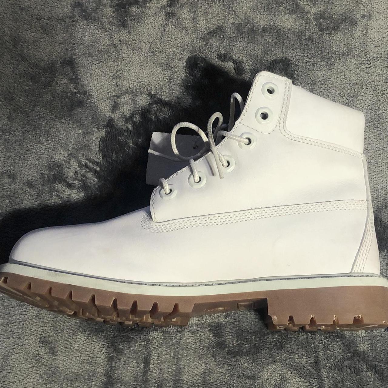 Timberland White boots ×2 white-leather-timberland-boots