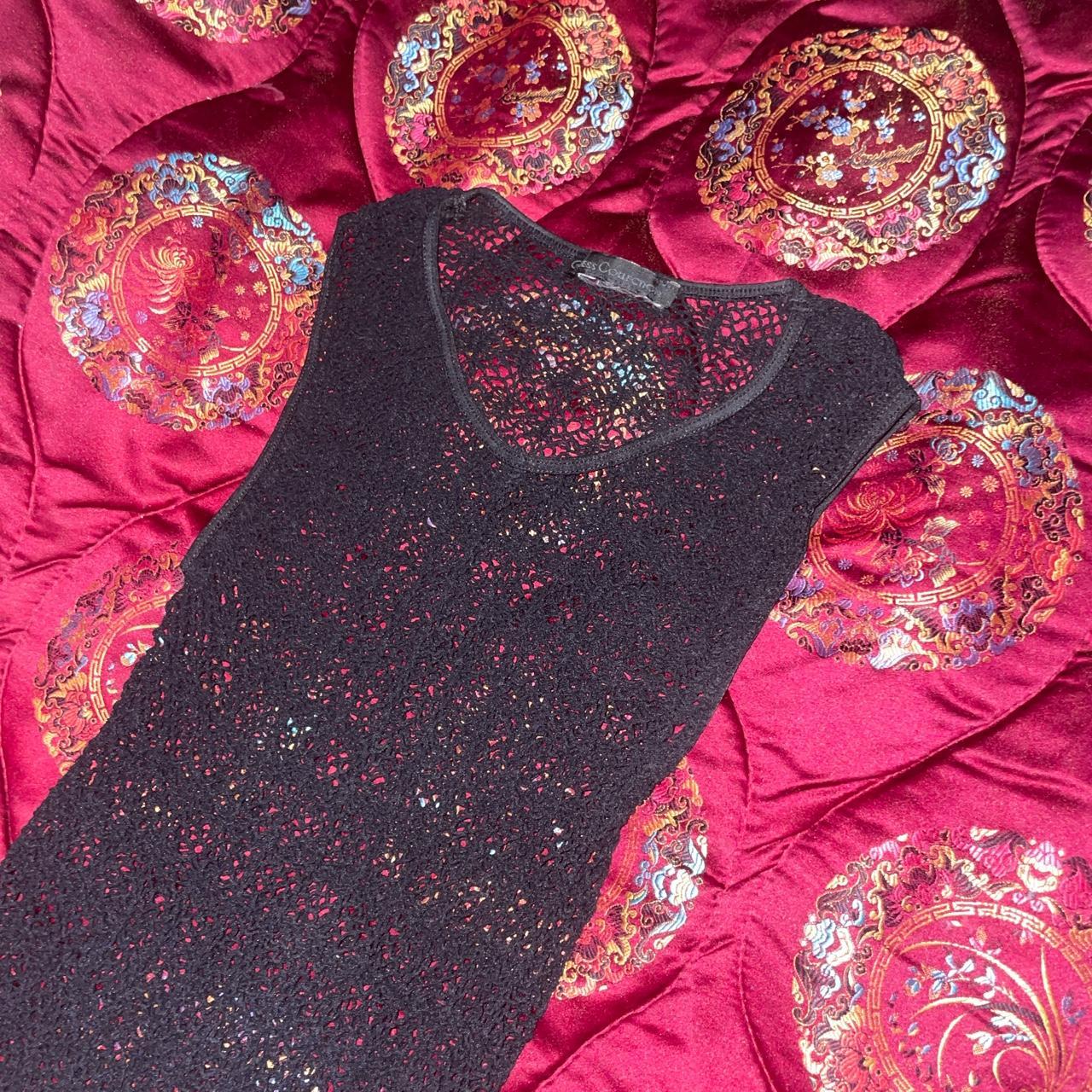 Guess Women's Black Vest Depop