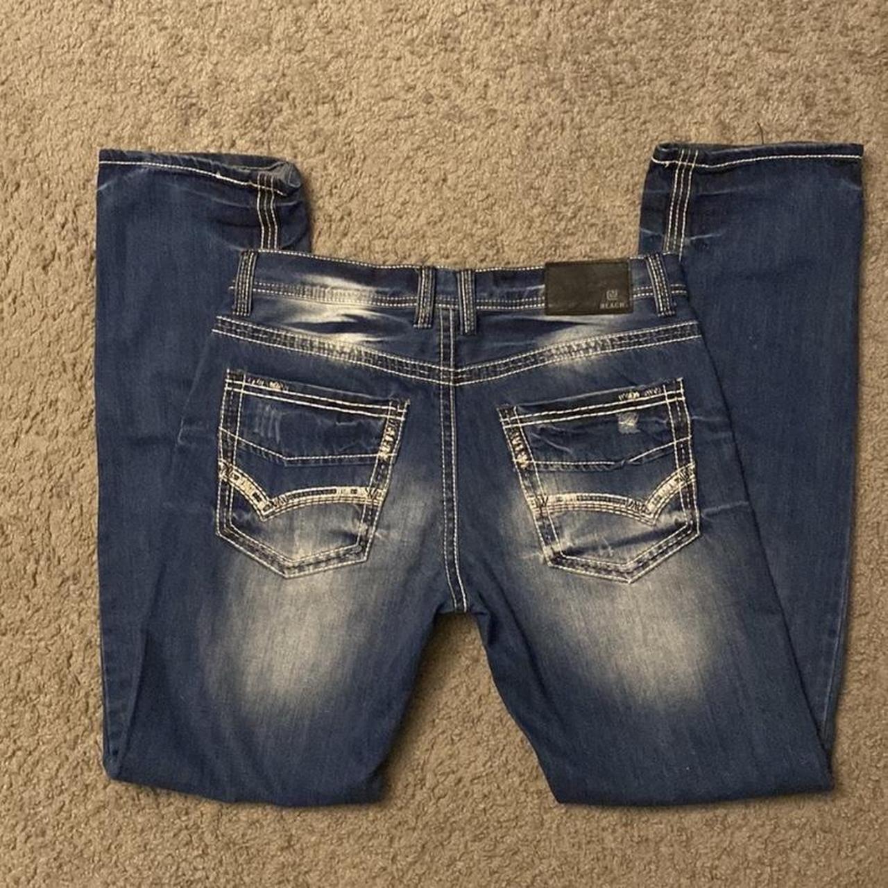 Rue 21 Men's Navy Jeans | Depop