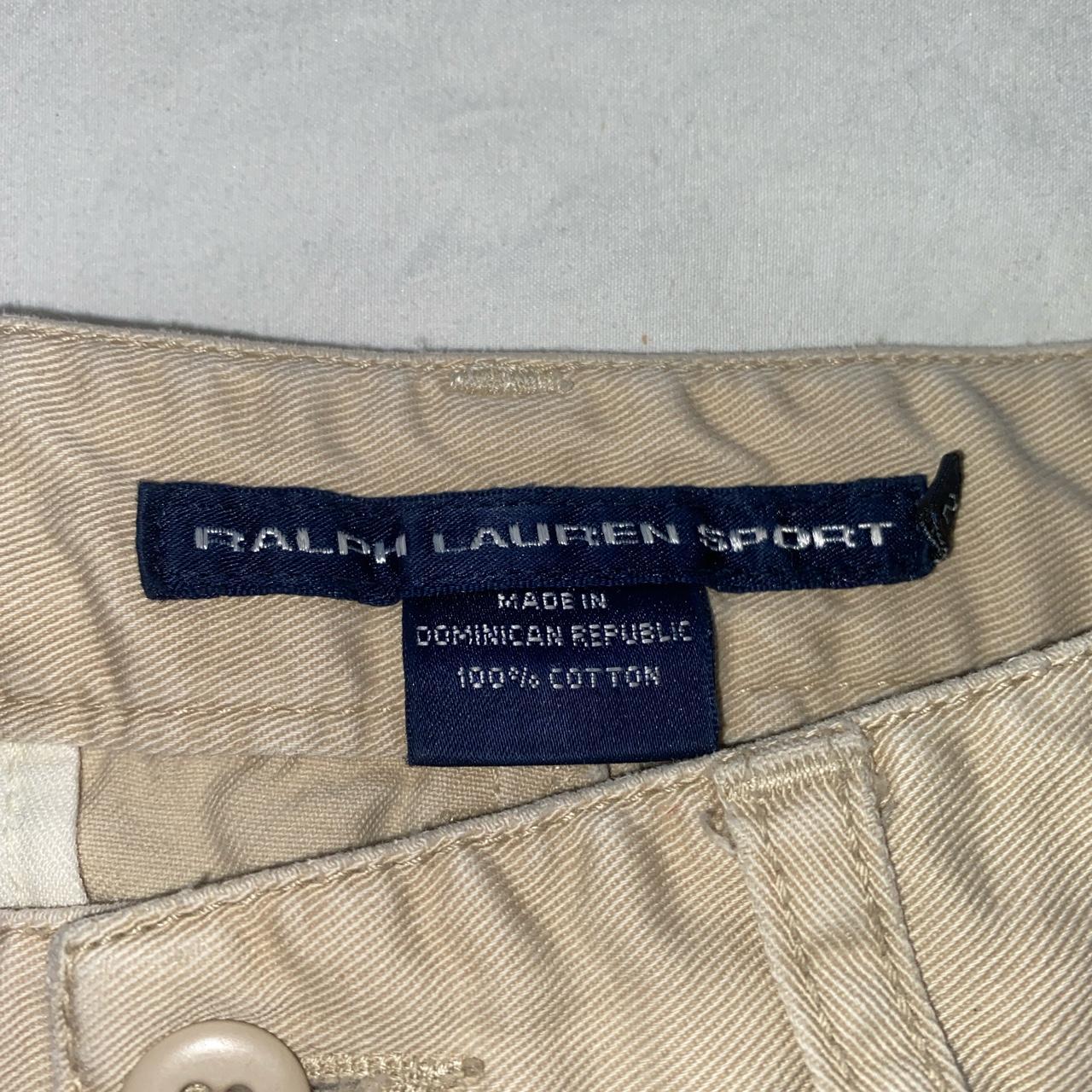 adorable ralph lauren cargo pants fits small - Depop