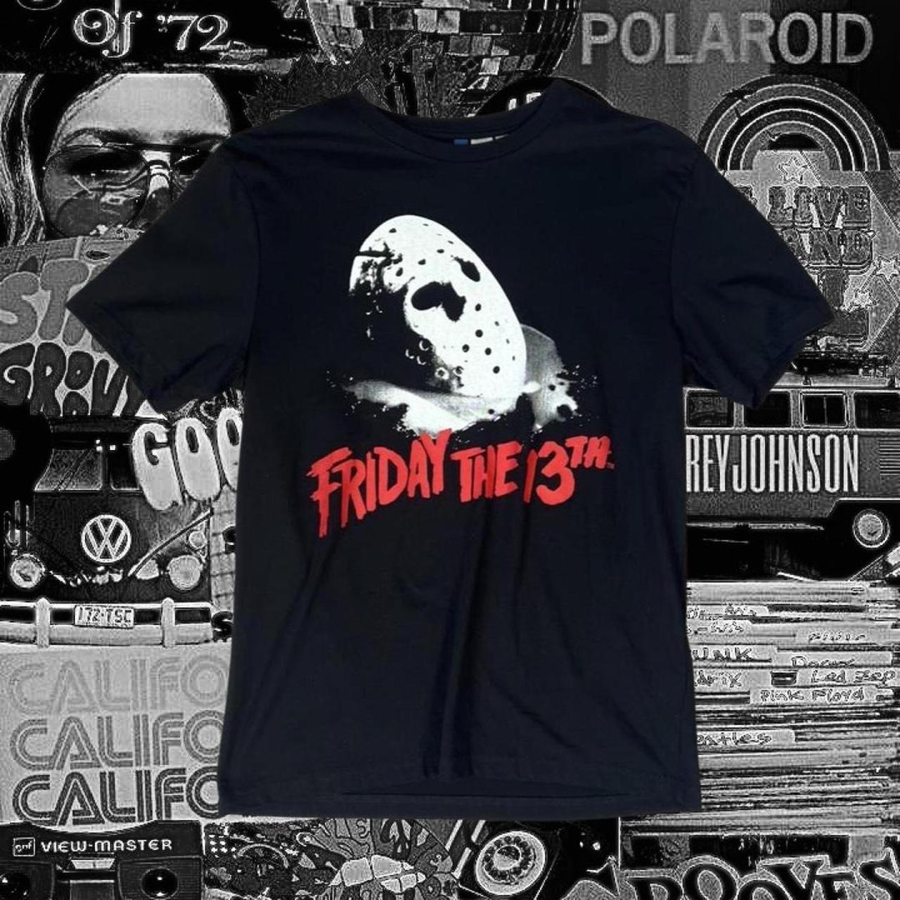 Friday the 13th Shirt from H&M * Size: Medium (pit... - Depop