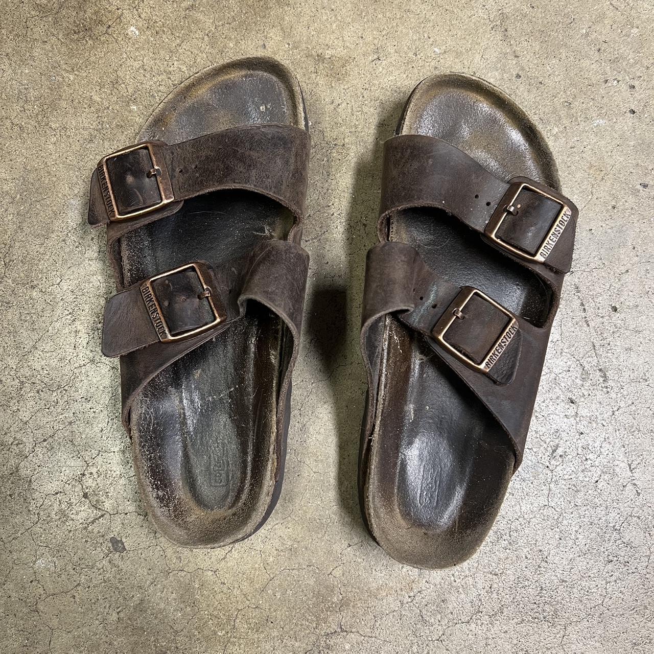 Birkenstock two-strap sandals Woman’s size 8 - 8 1/2... - Depop