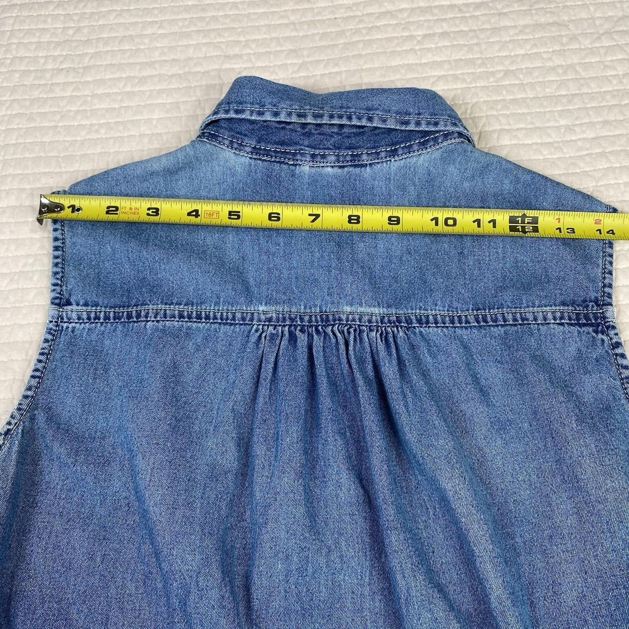 Basic Editions Women's Vest - Blue - L – Basic Ed… - image 7