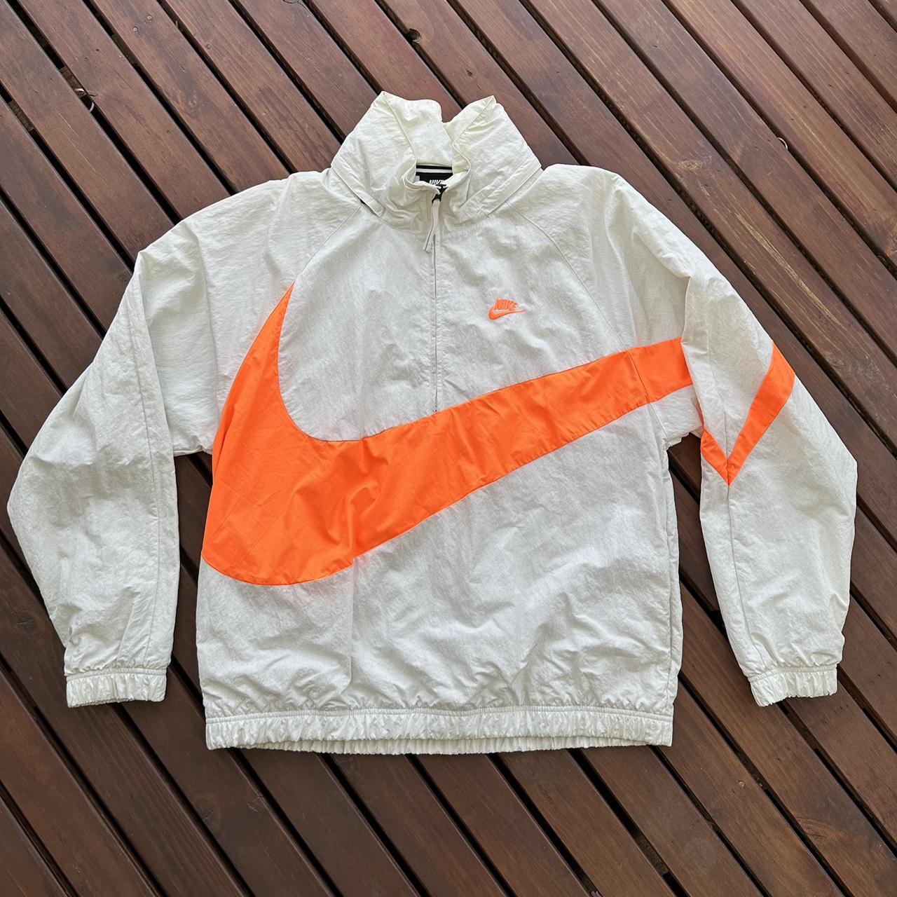 mens orange nike jacket