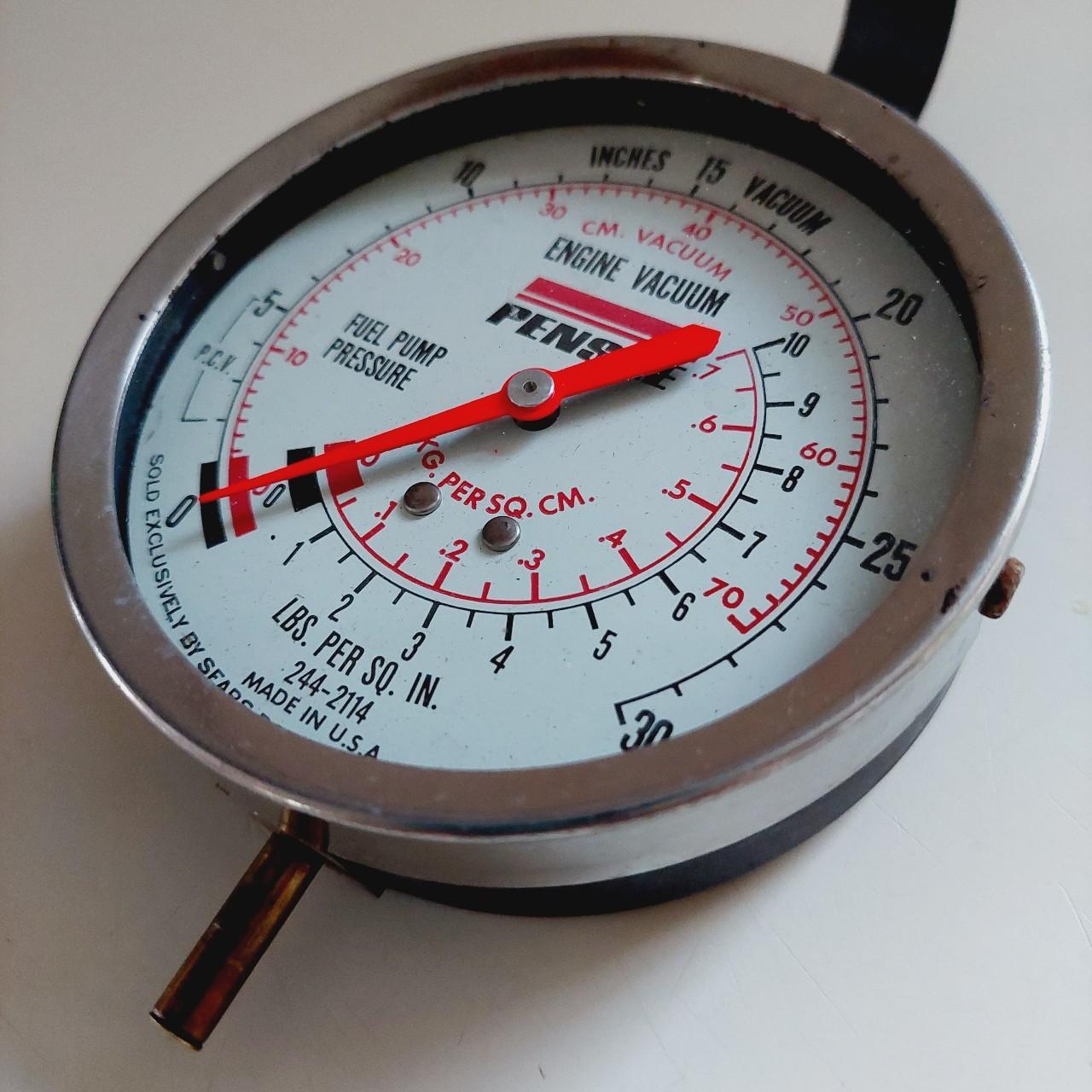 Vintage Penske Engine Vacuum Fuel Pump Pressure... Depop