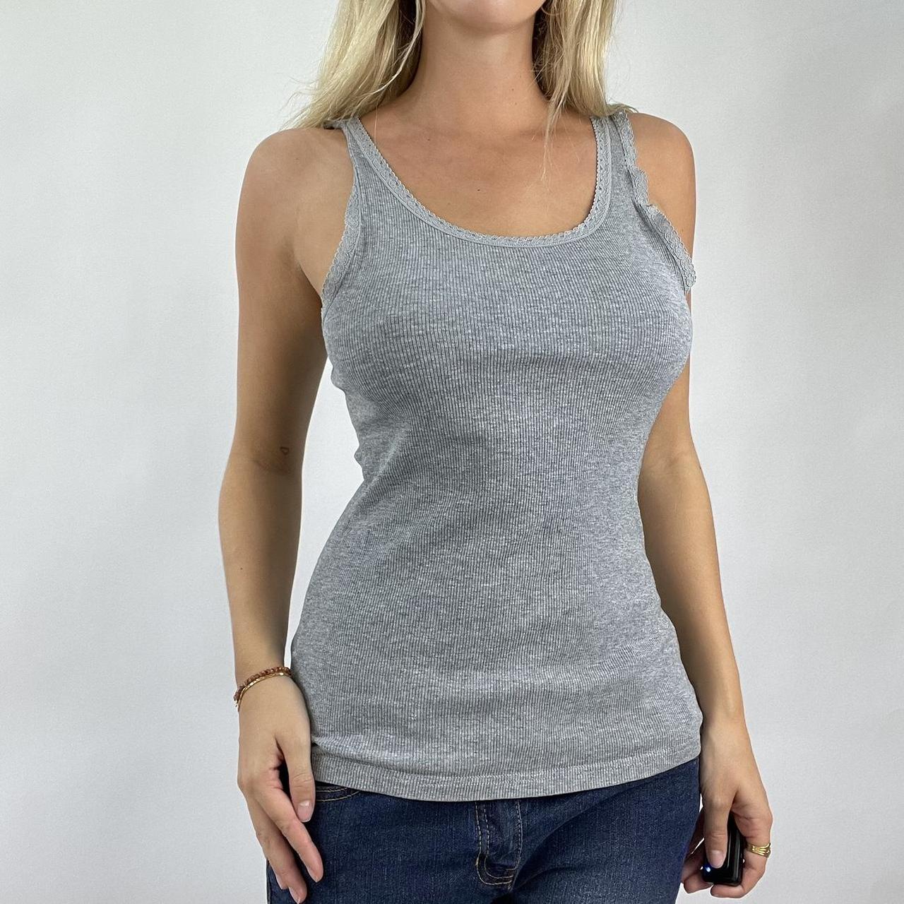 Women's Grey Vest Depop