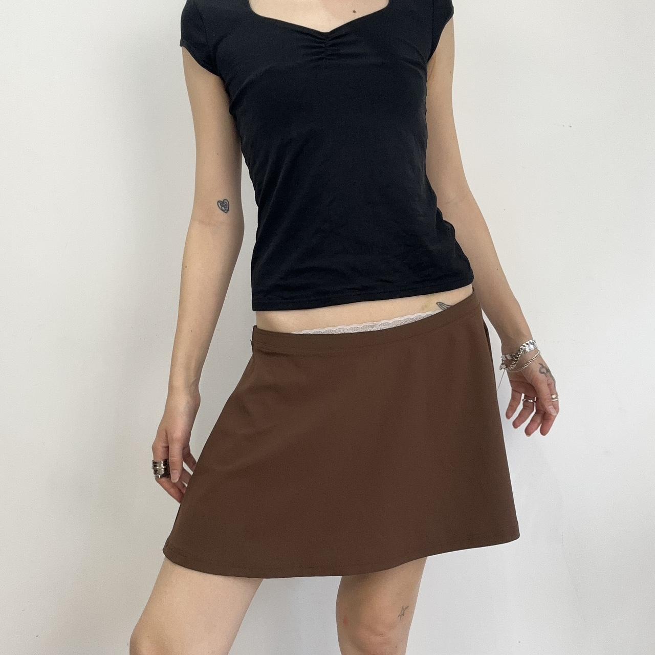 Michael kors skirts brown on sale