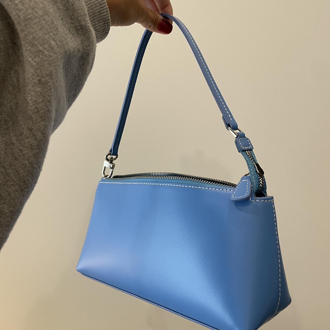 Staud Kaia shoulder bag in Azure - Depop