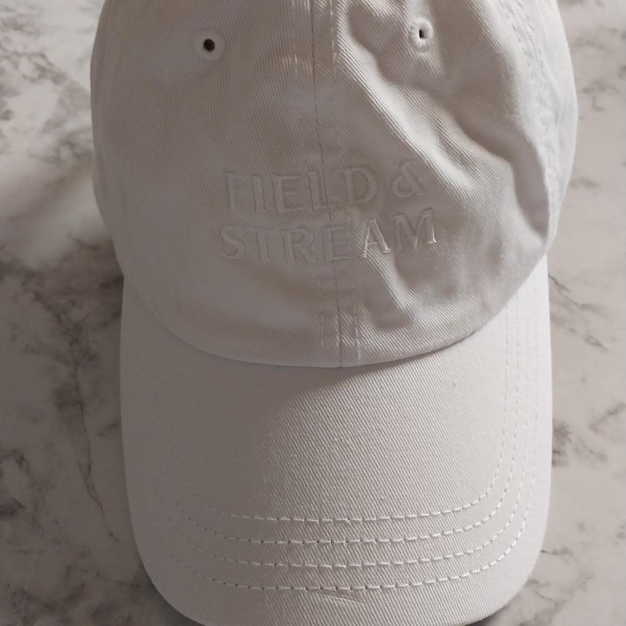 Field and Stream Hat/Cap, White Text on White