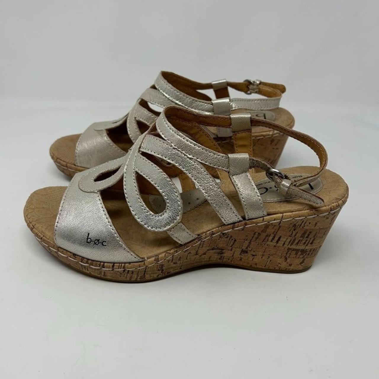 Boc cork best sale wedge sandals