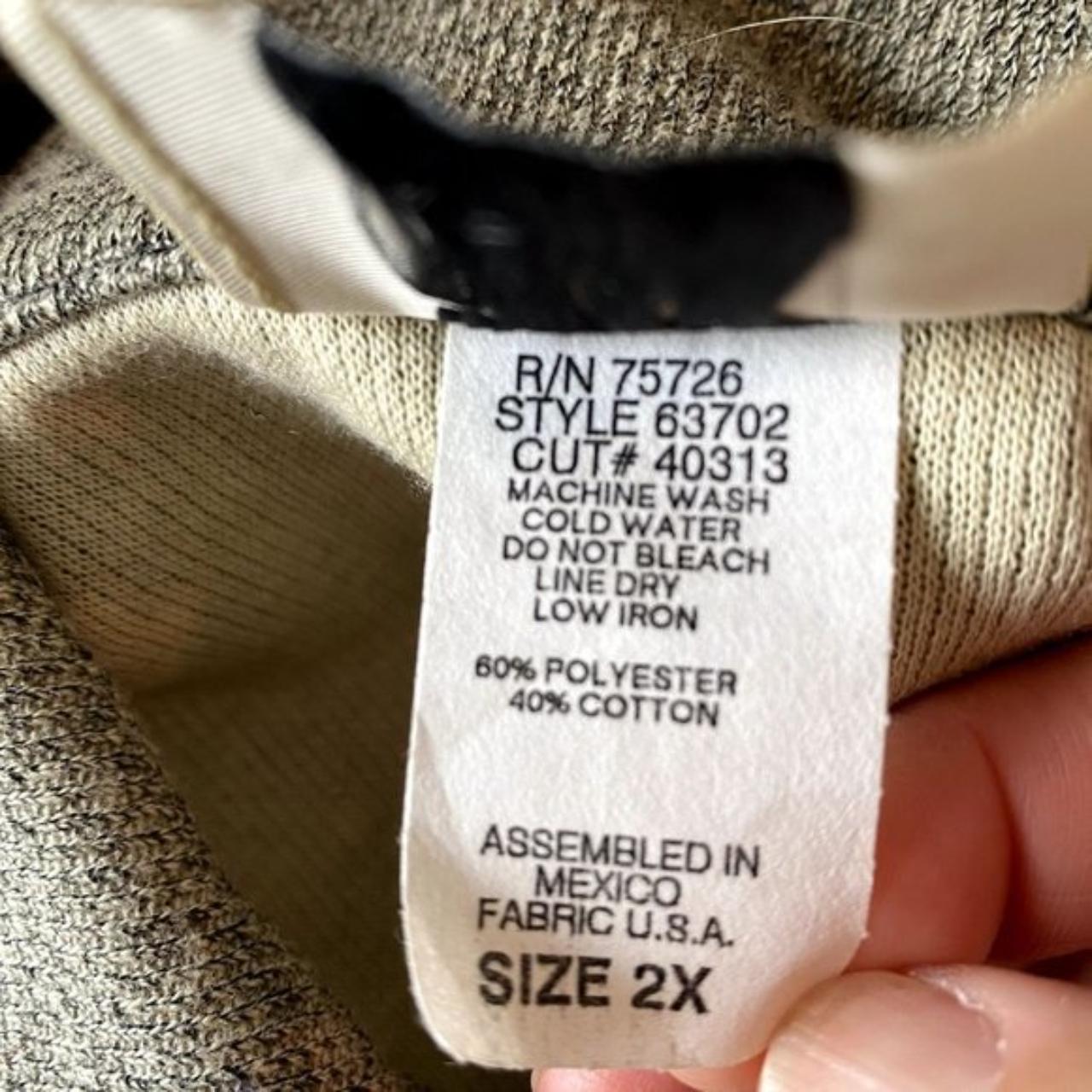 Preloved Women's Shacket Jacket - Multi/Red - XXL… - image 5