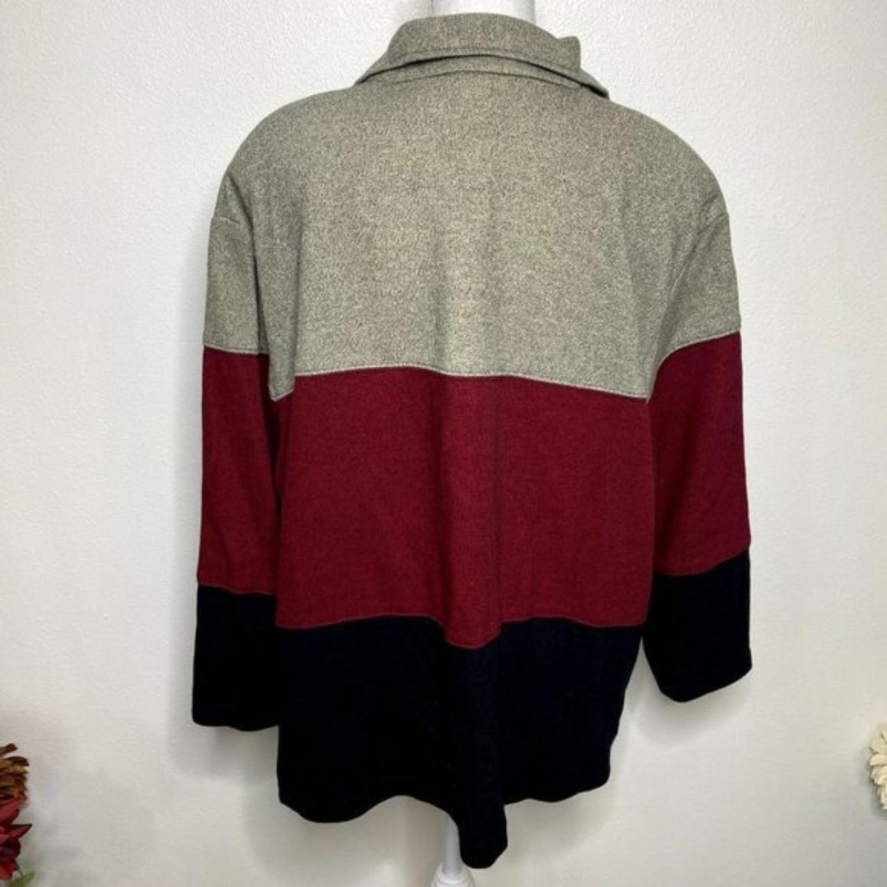 Preloved Women's Shacket Jacket - Multi/Red - XXL… - image 3