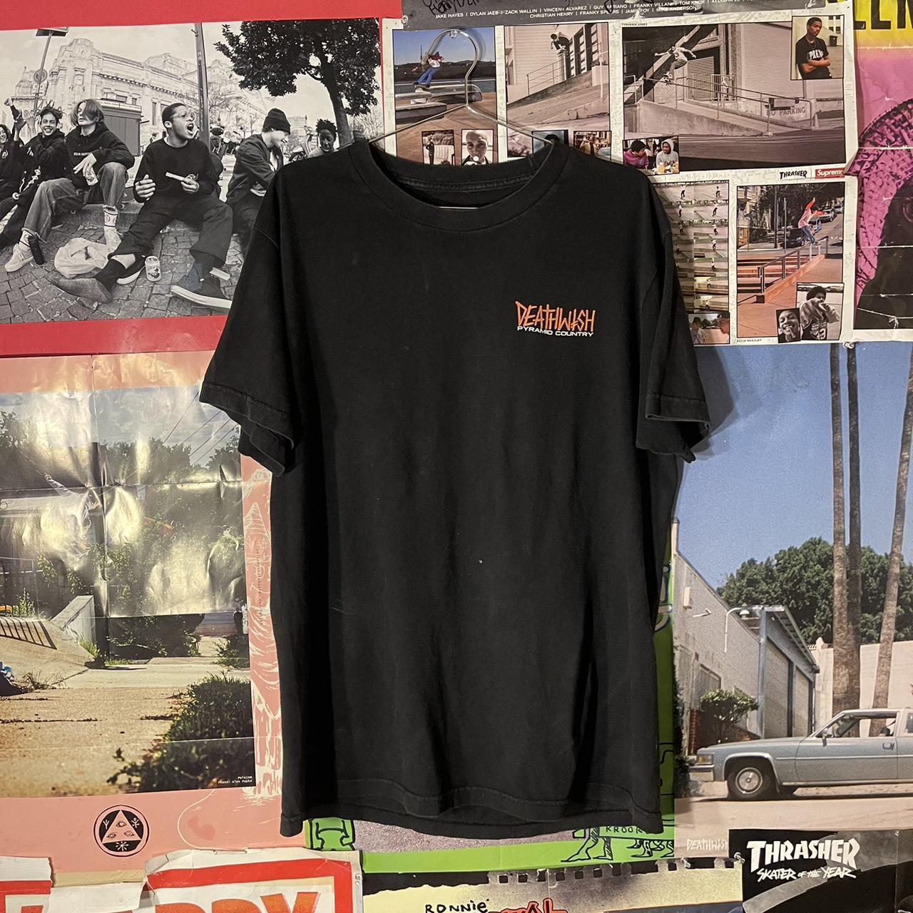 Thrasher Pyramid Black T-Shirt