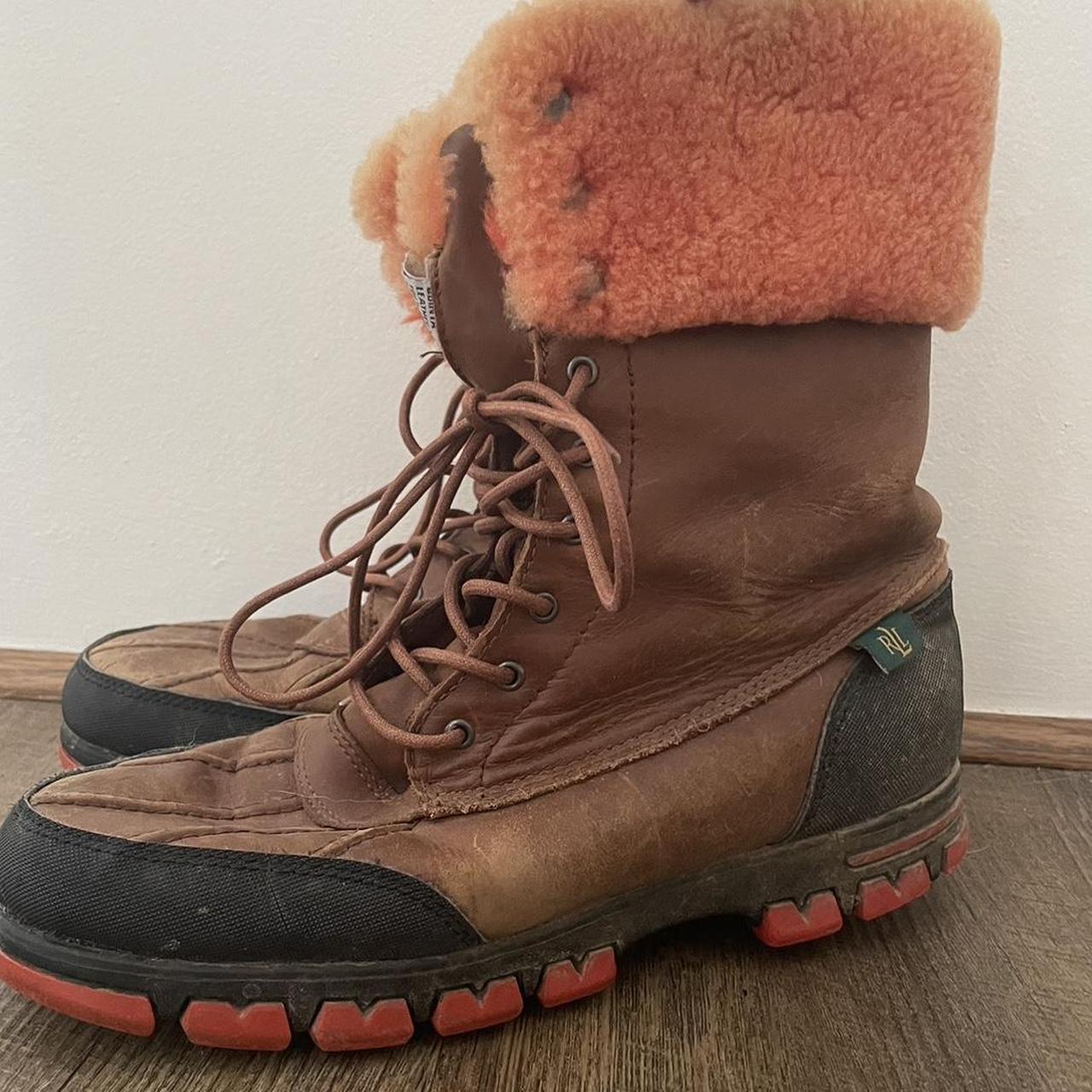 Ralph lauren duck boots womens best sale