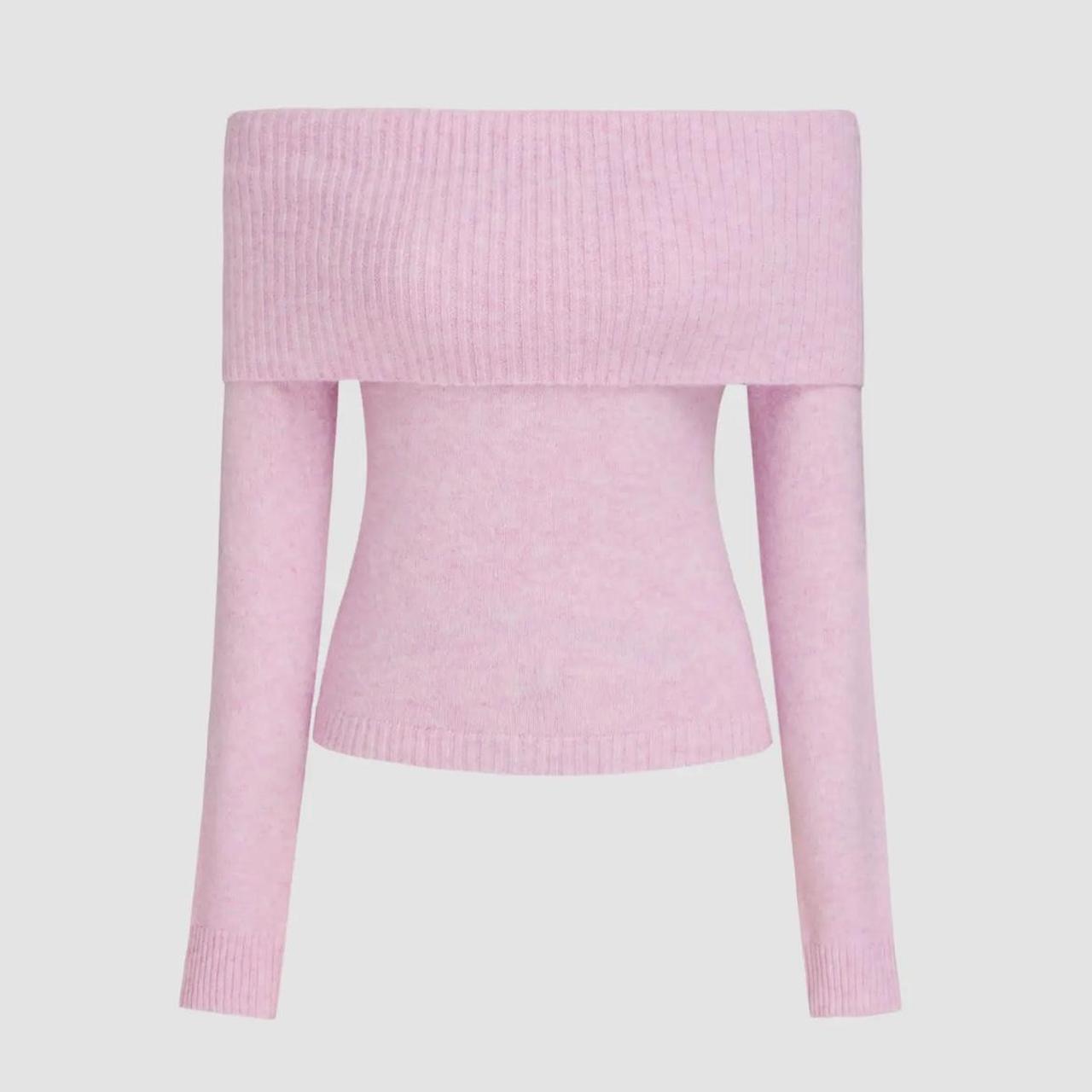 Off shoulder knitted long sleeve top. Brand new,... Depop