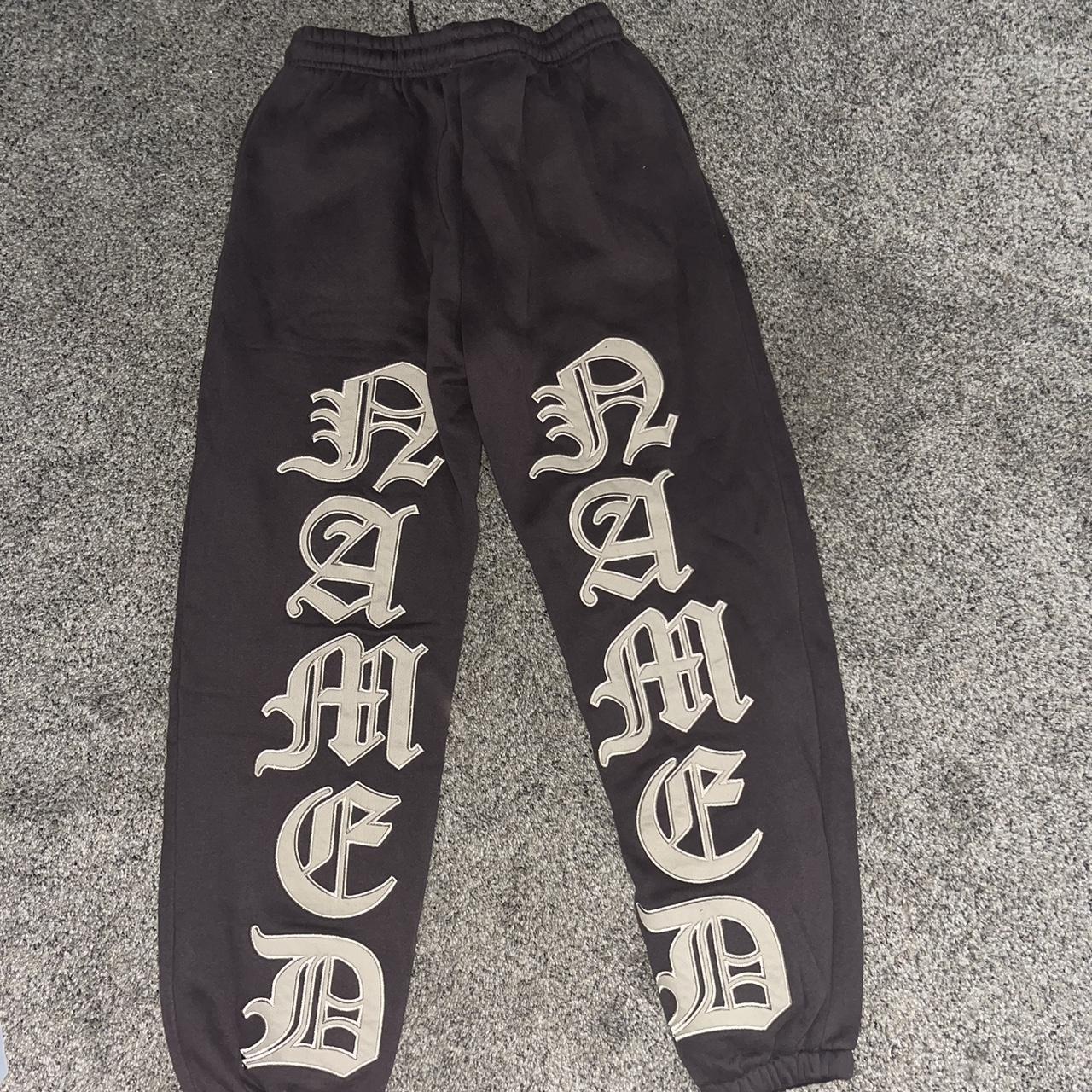 authentic brown named collective sweats, brand new... - Depop