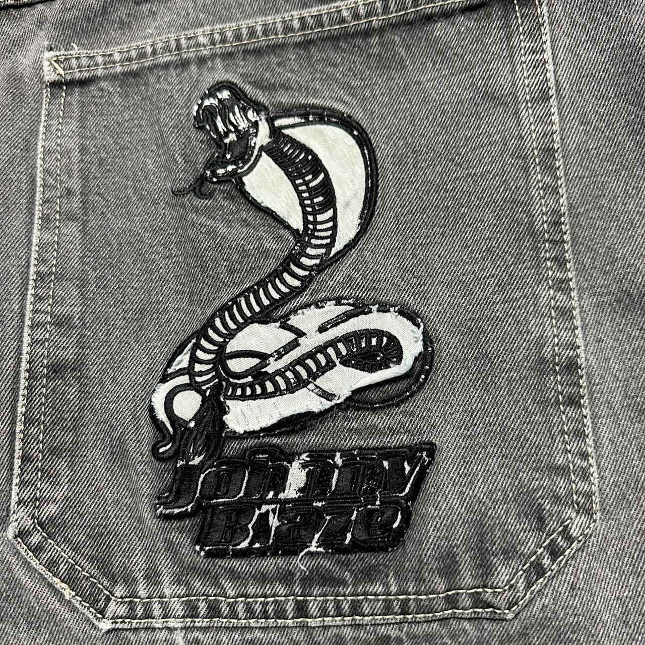 Vintage Johnny Blaze Cobra Jeans Mens 42 x 31 Faded... - Depop