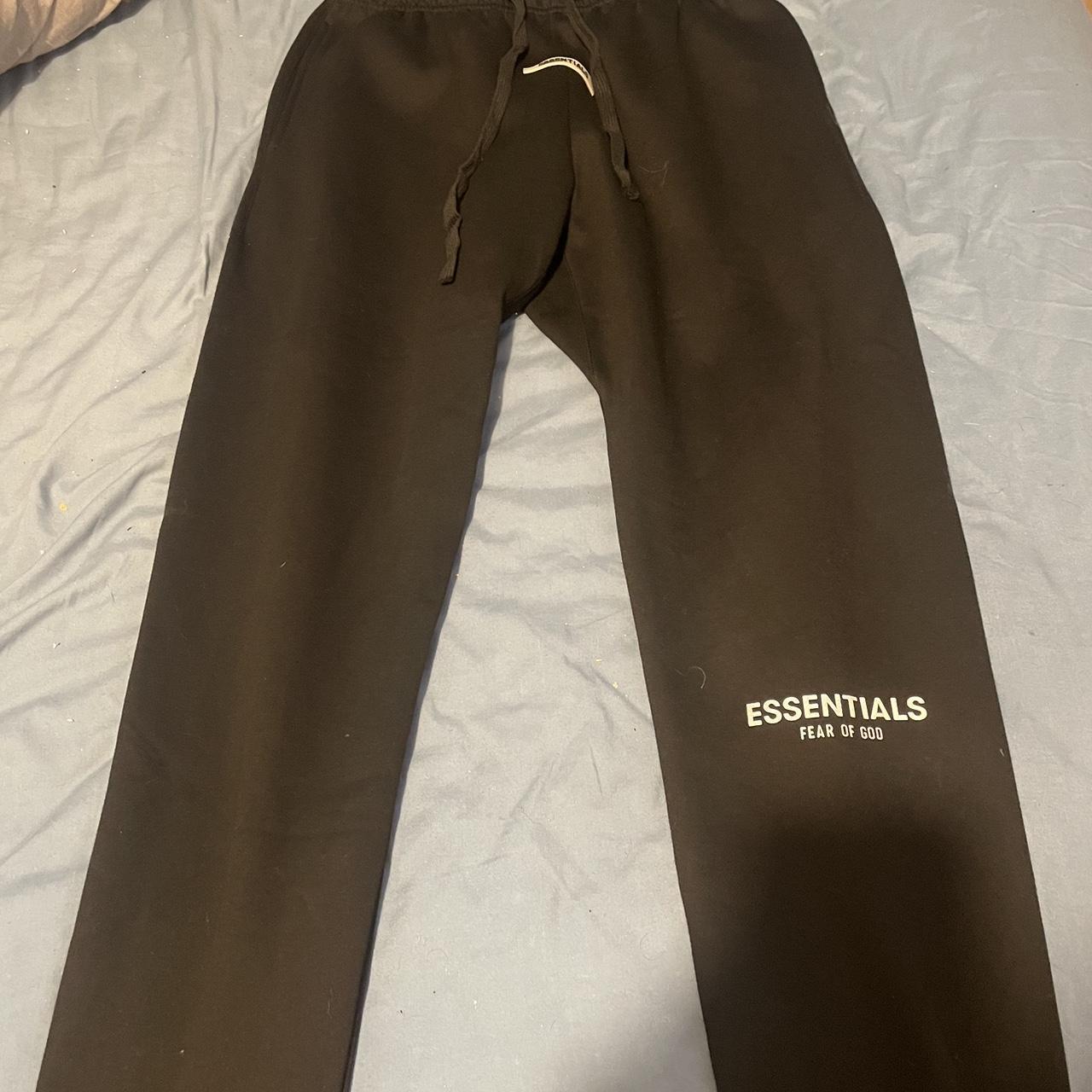 Essential joggers medium but fit better small Never... - Depop
