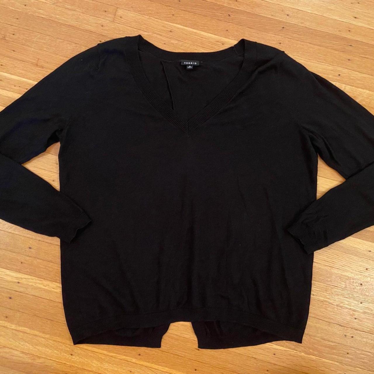 Torrid 2024 black sweater