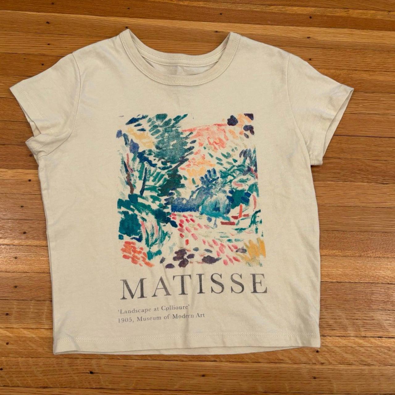 Hollister Matisse Art Graphic Tee. 100% cotton. - Depop