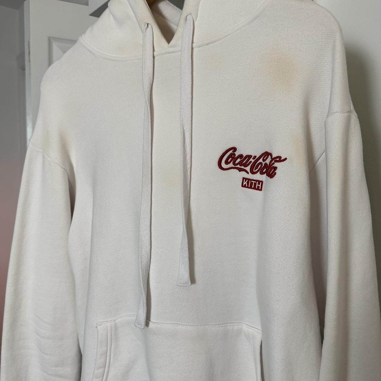 Coca cola white online hoodie