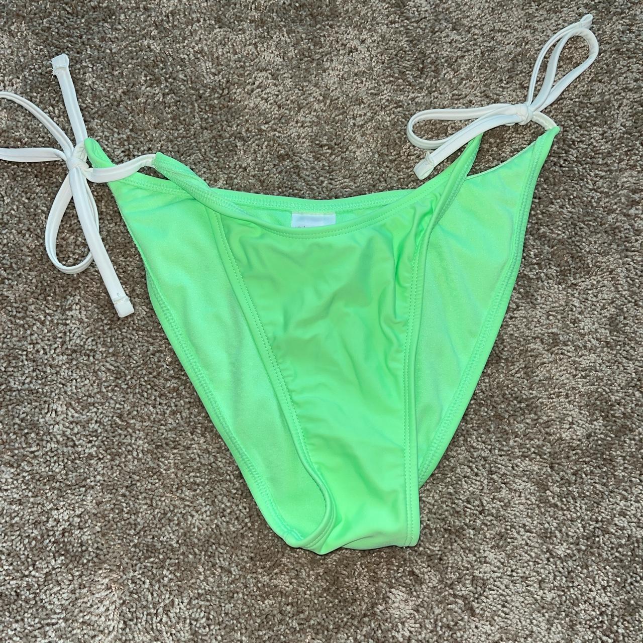 Xhilaration Women's Green Bikinis-and-tankini-sets | Depop