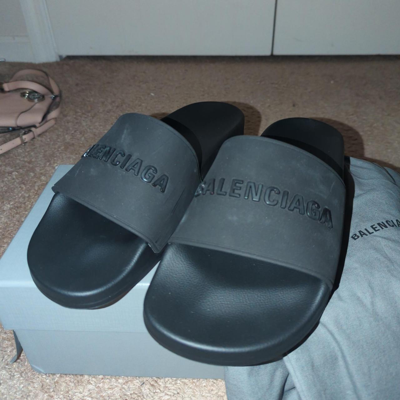 Balenciaga on sale slides cheap