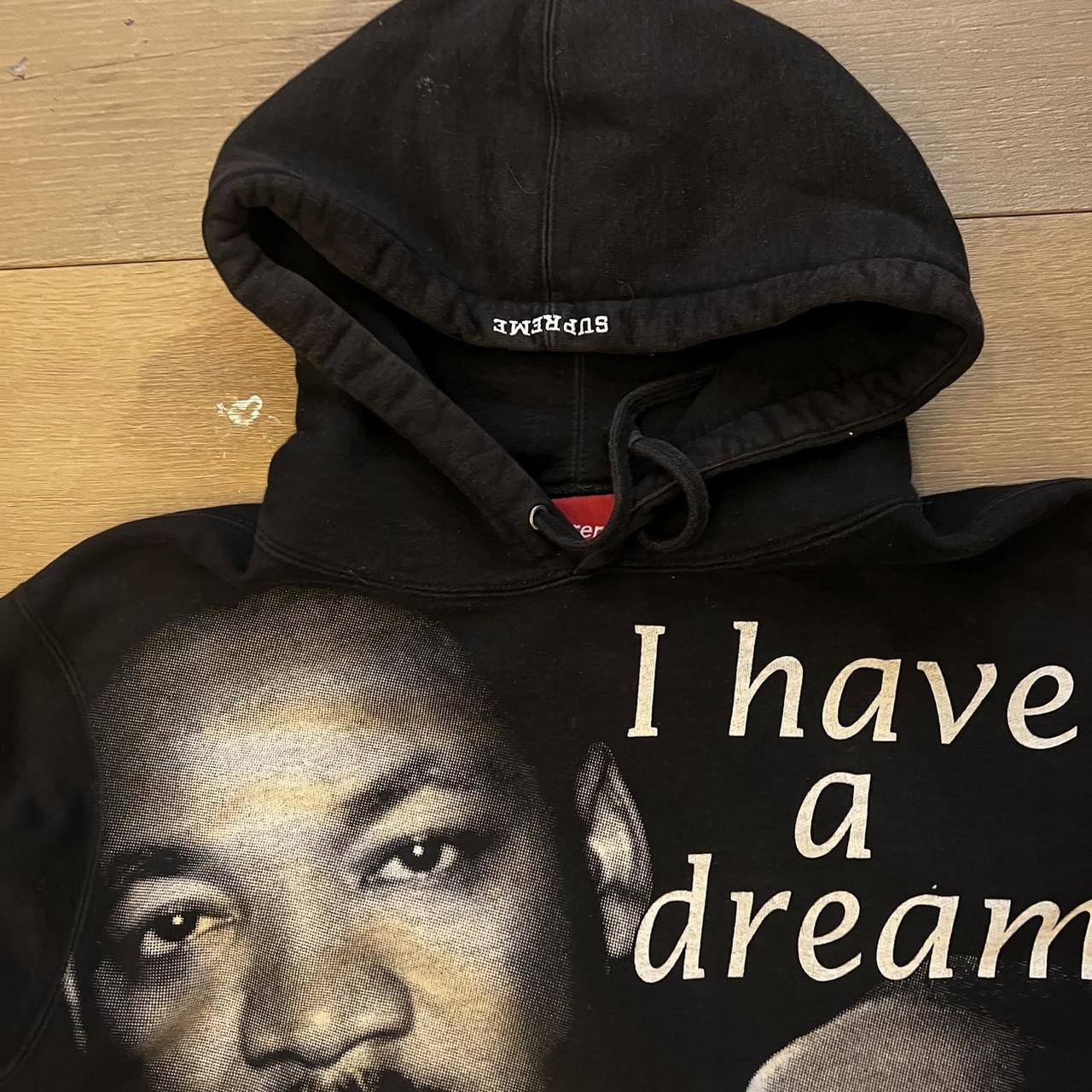 Supreme Martin Luther king hoodie - selling for bf | Depop