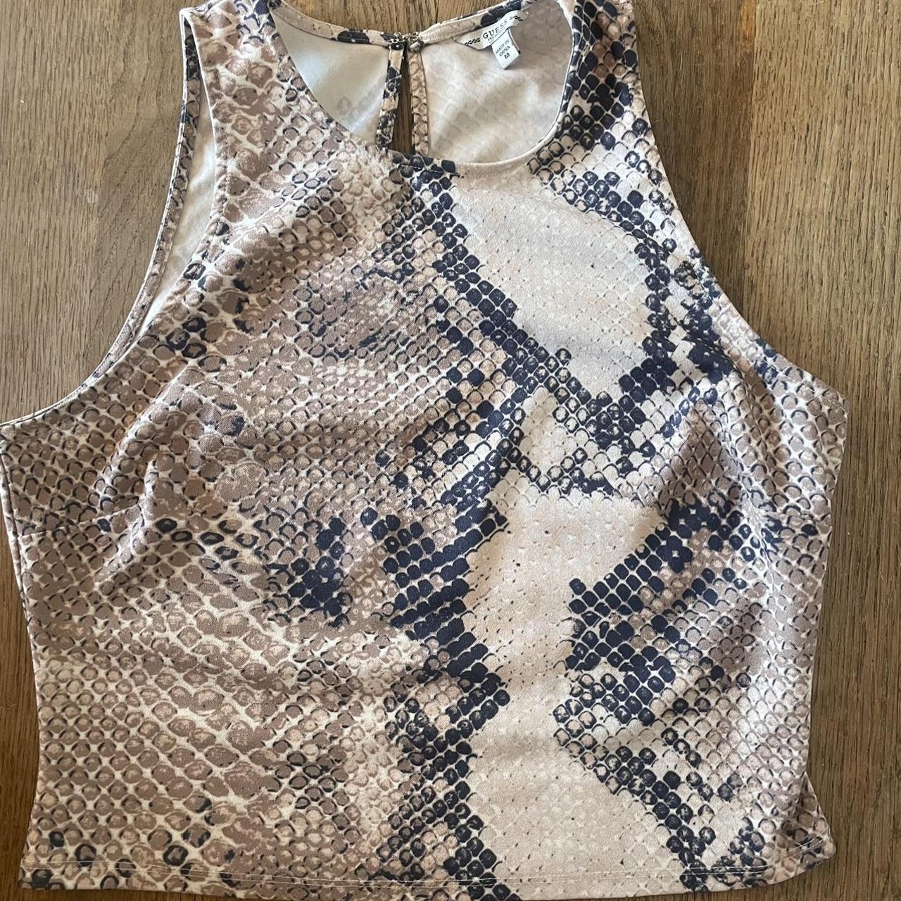 guess snakeskin shoes