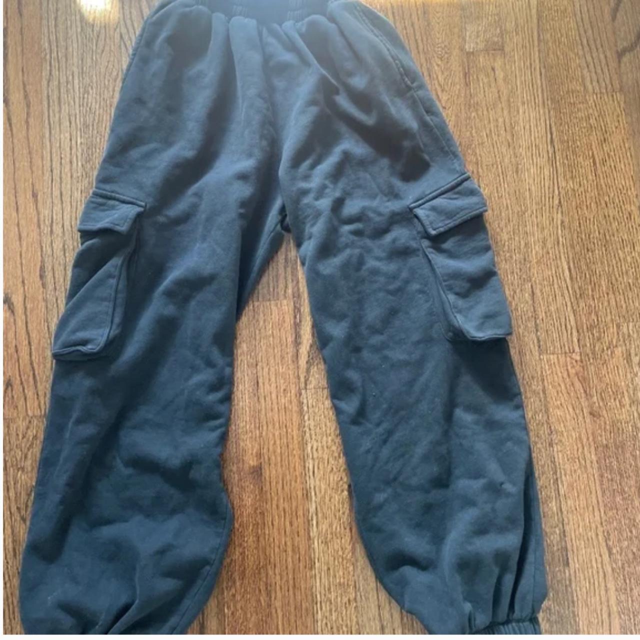 Zara Men's Navy Joggers-tracksuits | Depop