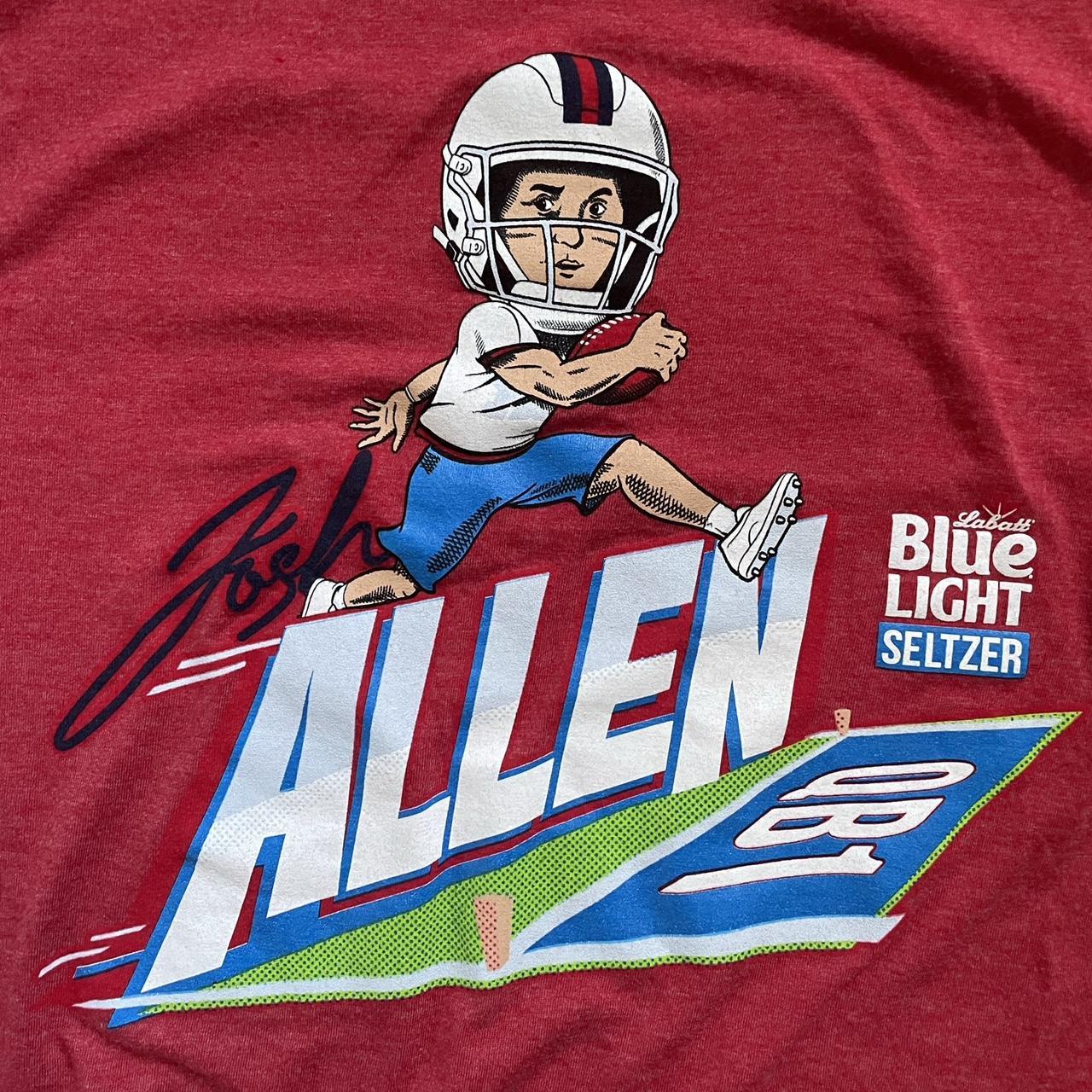 District, Shirts, Josh Allen Labatt Blue Seltzer Tshirt