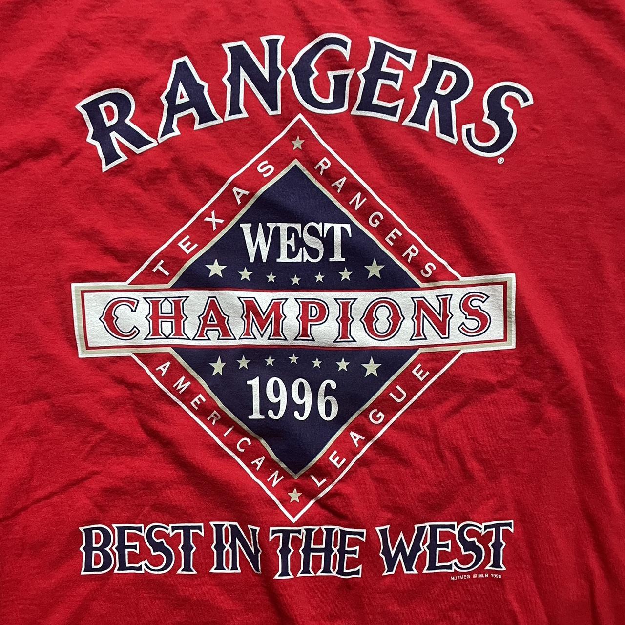 Texas Rangers shirt Large Grey #texas #rangers - Depop