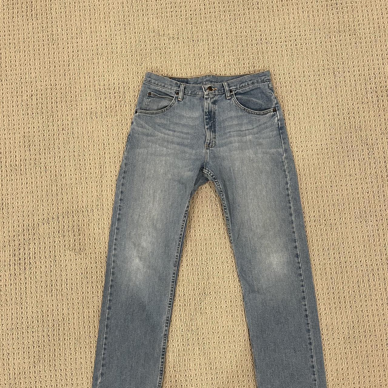 Vintage 90's Wrangler's jeans 👼 Light wash High - Depop