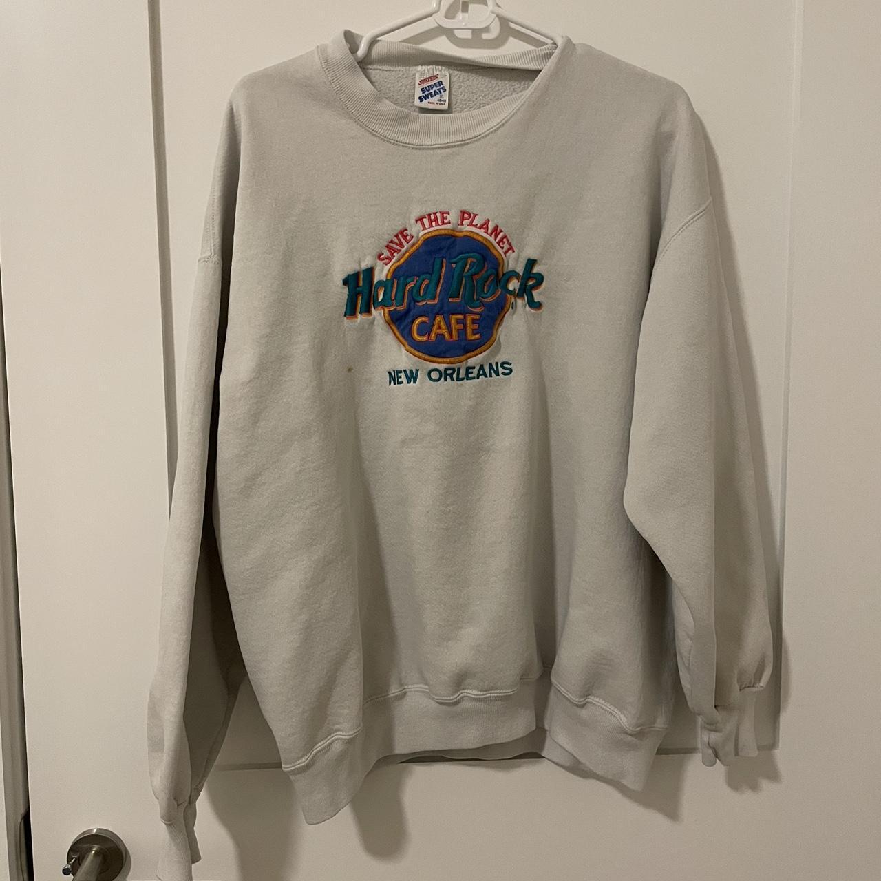 Hard rock cafe save the store planet sweatshirt