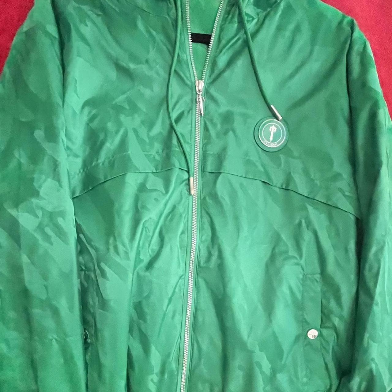 Trapstar Men's Green Jacket Depop