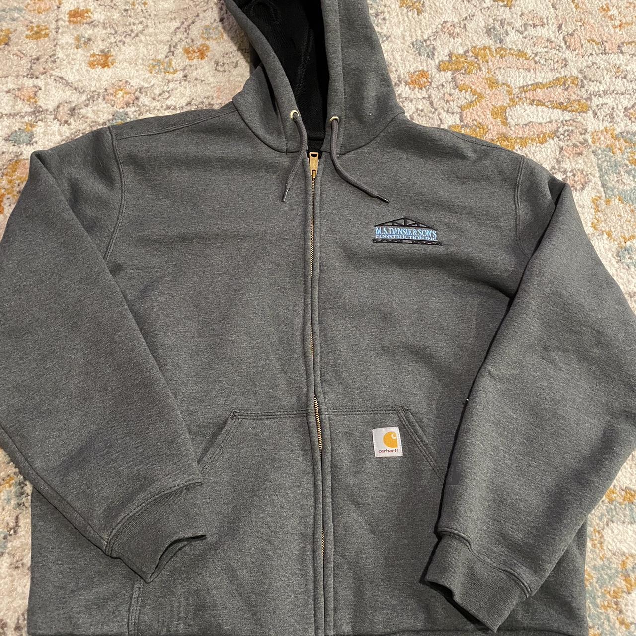 Carhartt Heavyweight Rain Defender Zip up Jacket In... Depop