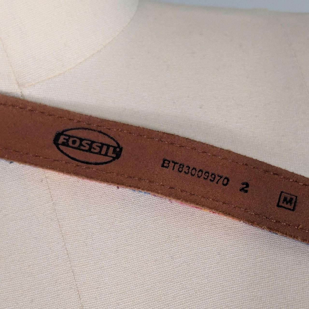 Fossil Women's Belt - Multi/Brown – Colorful west… - image 8