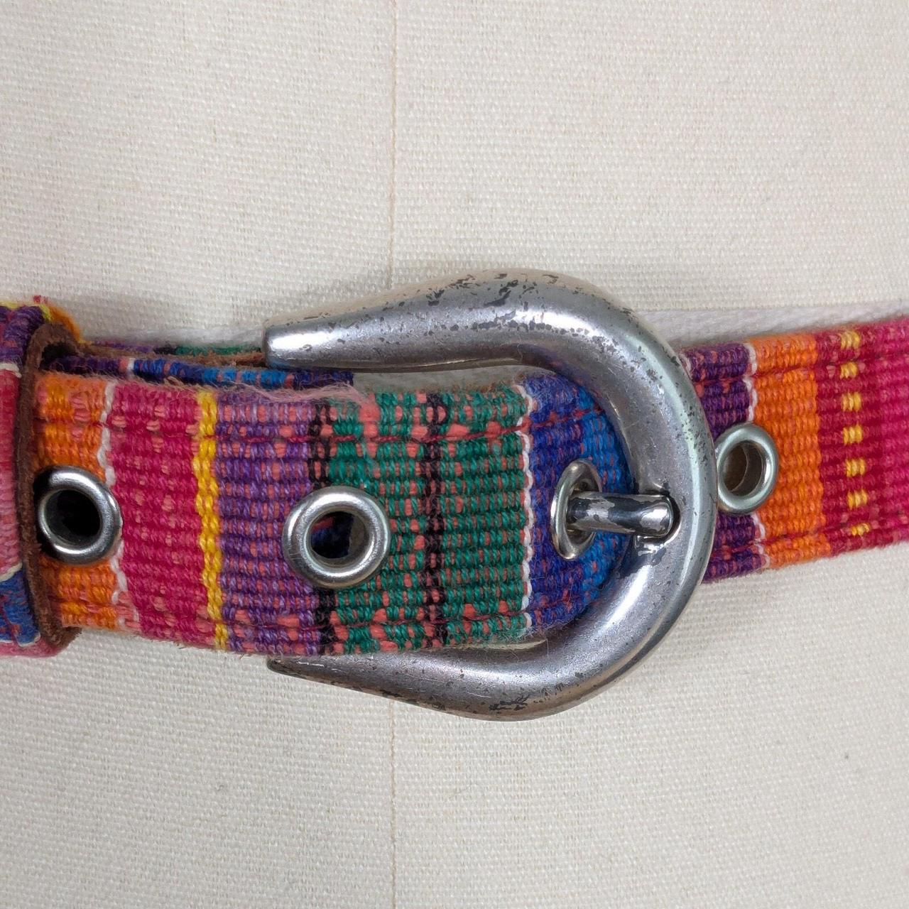 Fossil Women's Belt - Multi/Brown – Colorful west… - image 7