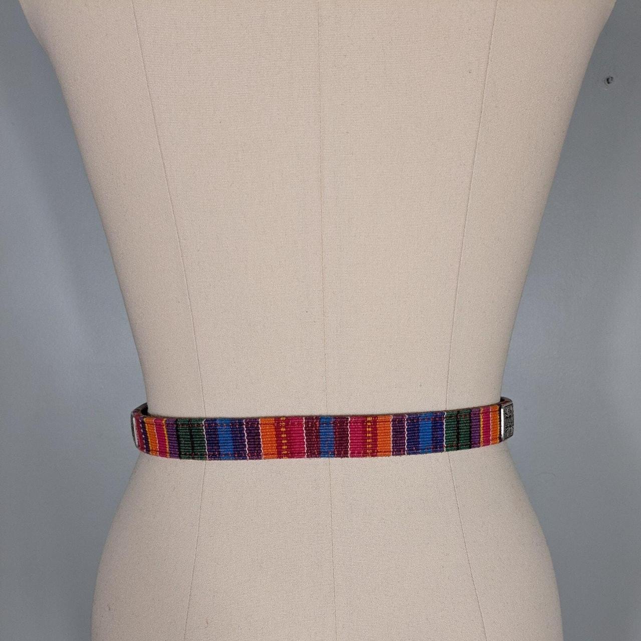 Fossil Women's Belt - Multi/Brown – Colorful west… - image 5