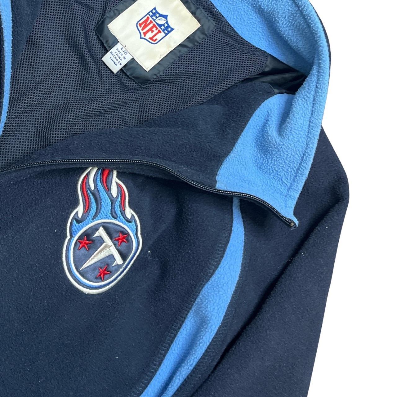 Tennessee Titans Size Medium NFL Zip Up Insulated - Depop