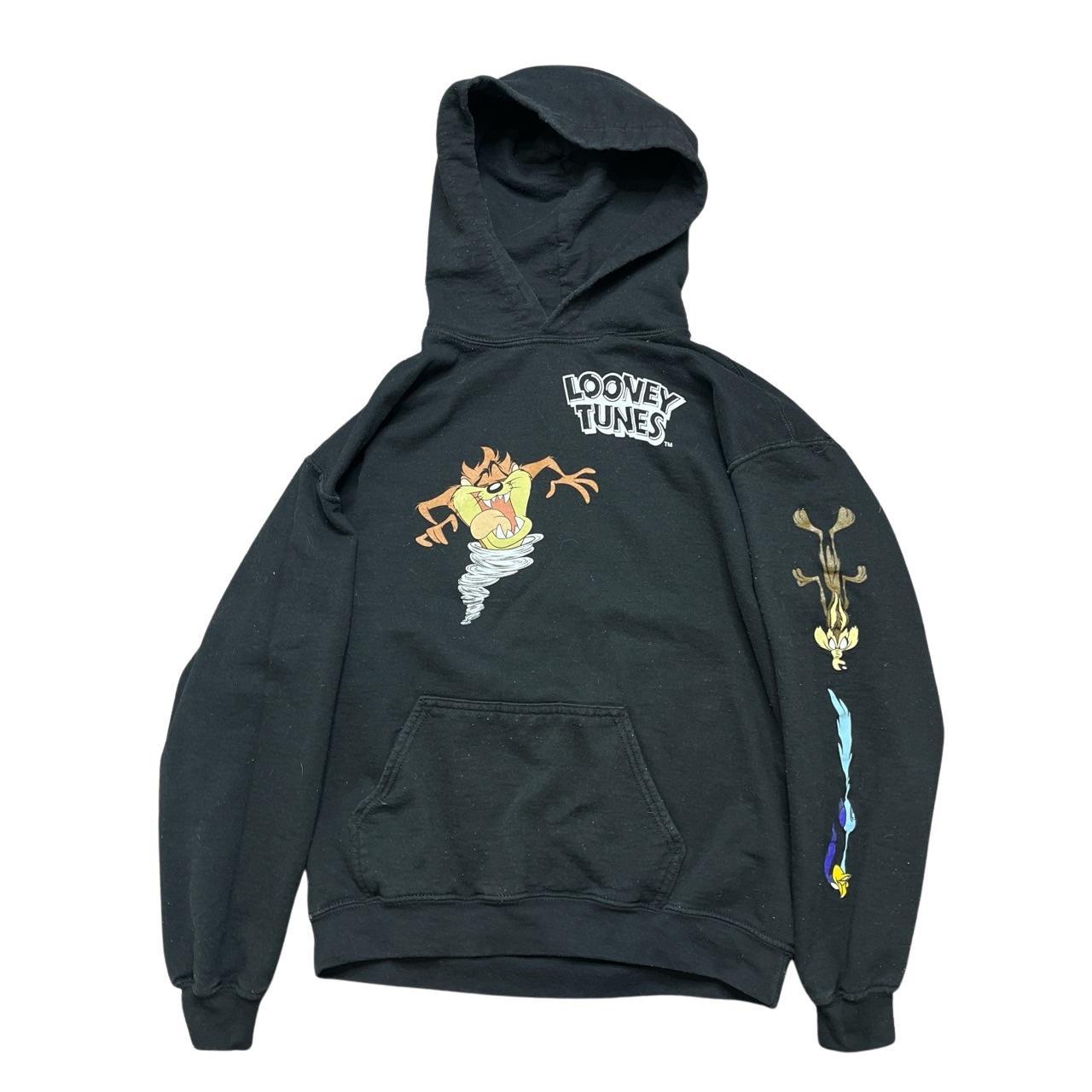 Black looney tunes hoodie hot sale