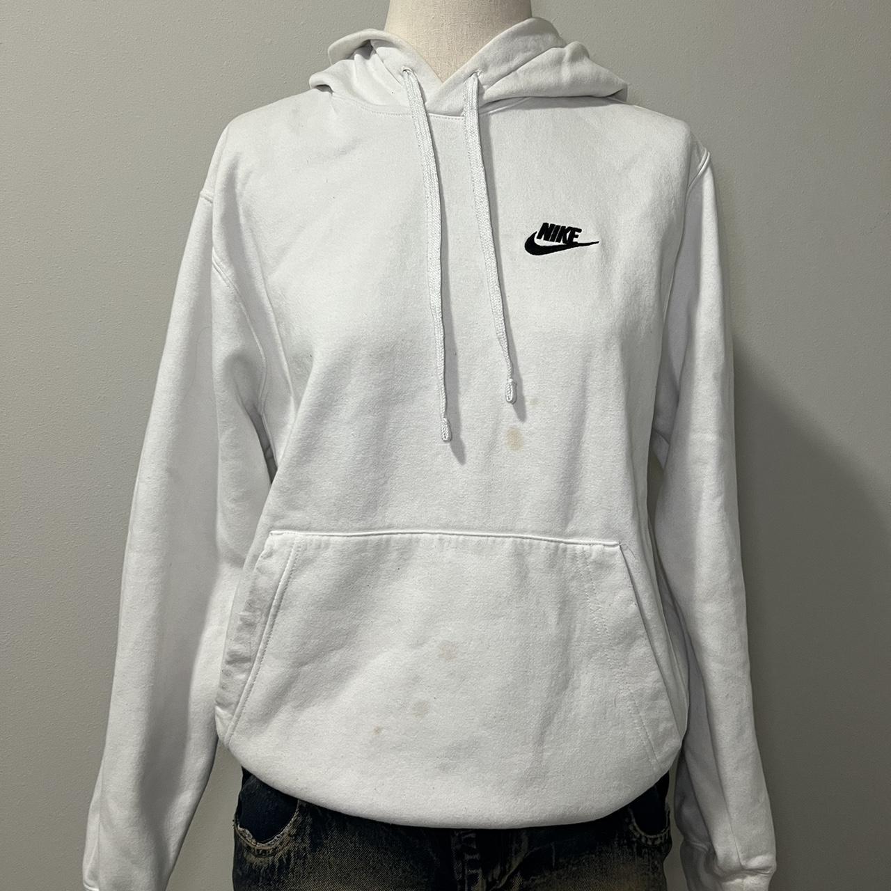 Ladies white best sale nike hoodie