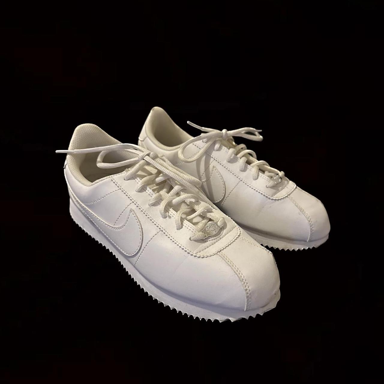 mens all white cortez