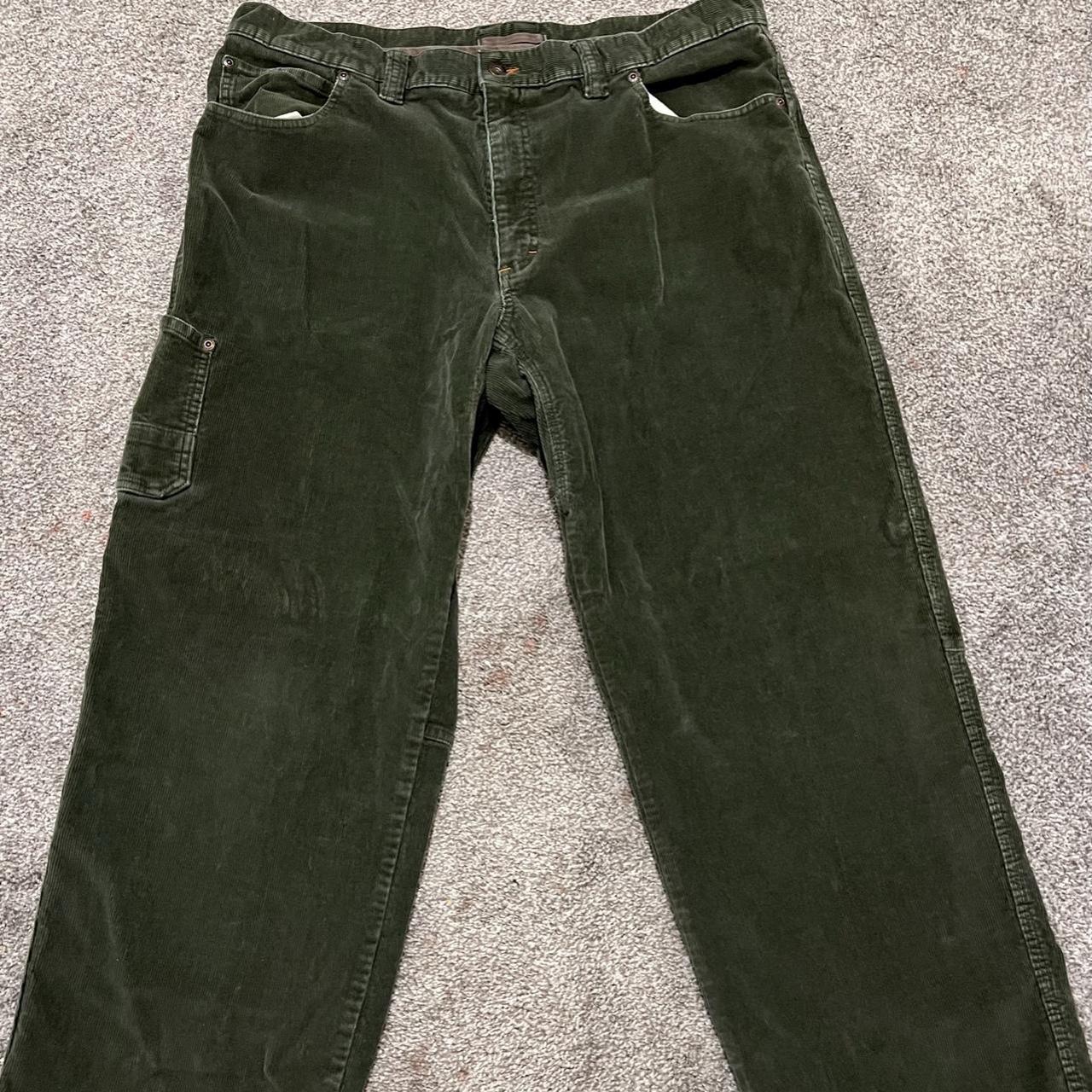 Nice Vintage L.L.Bean Corduroy Utility Pants++ Sz is... - Depop