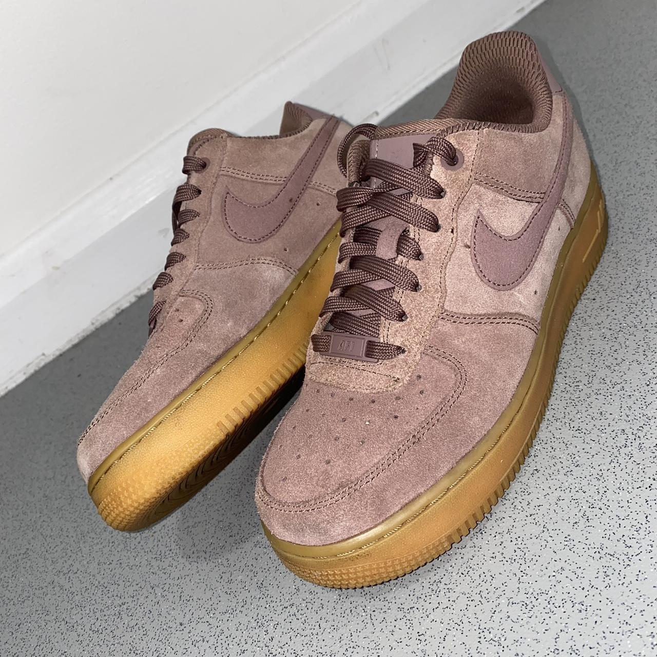 air force 1 07 trainers smokey mauve gum