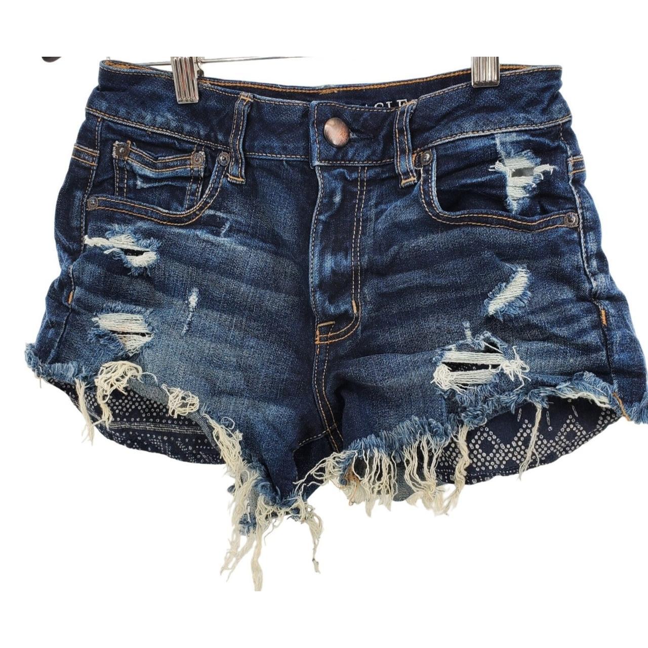 Distressed Shorts American Eagle Cut Off Jean Shorts American