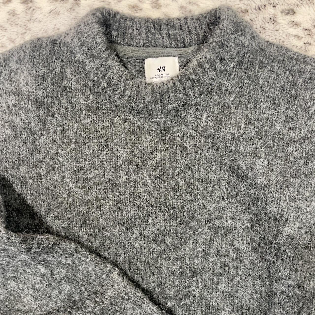 Large H&M Wool jumper. Worn a handful of times. - Depop