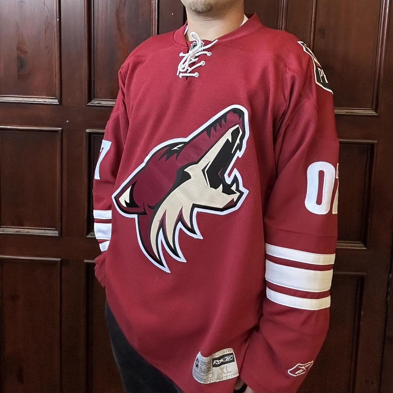 PHOENIX COYOTES 2009 Reebok Alternate Home Jersey Customized Any Name &  Number(s) - Custom Throwback Jerseys