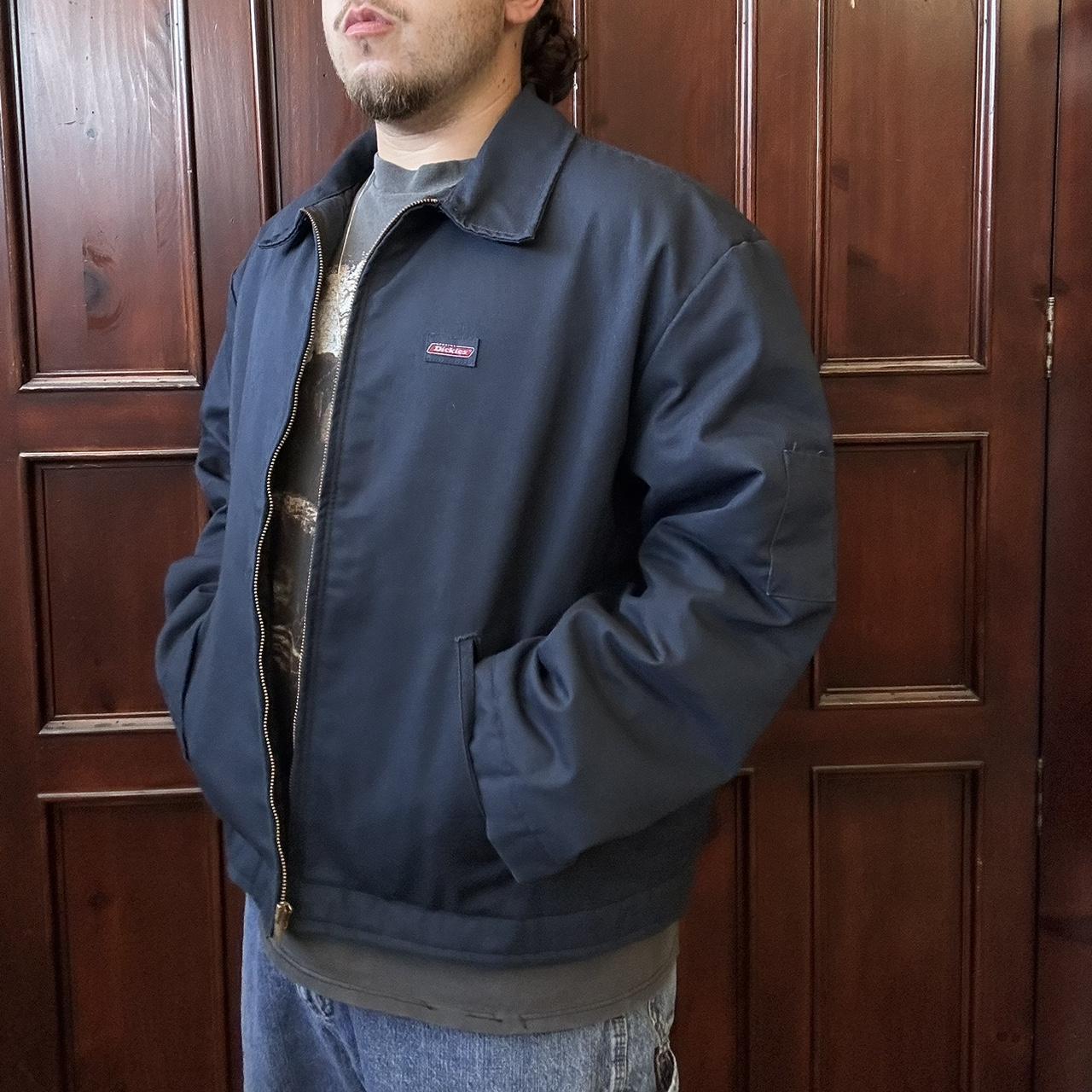 90s Timberland Detroit style jacket Crazy workwear - Depop